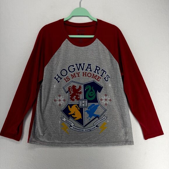 Harry Potter Wizarding World Long Sleeve Lightweight Tshirt Mens Size XL - Picture 1 of 10
